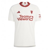Camiseta Manchester United Marcus Rashford #10 Tercera Equipación Replica 2023-24 mangas cortas